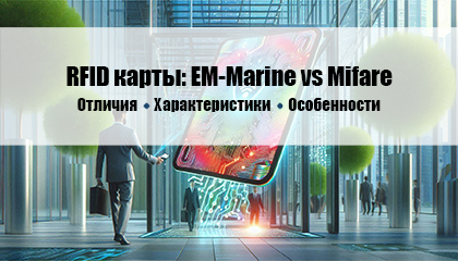 В чем отличия RFID-карт формата EM-Marine и Mifare